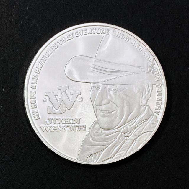 John Wayne Commemorative 1 oz Silver Coin