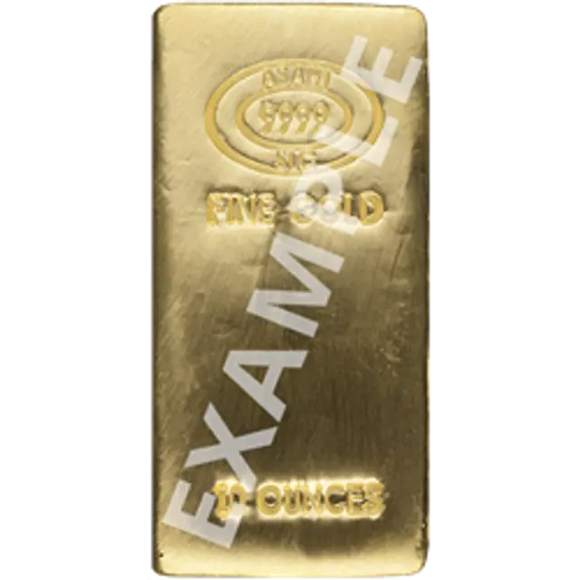 10 Oz Gold Bar