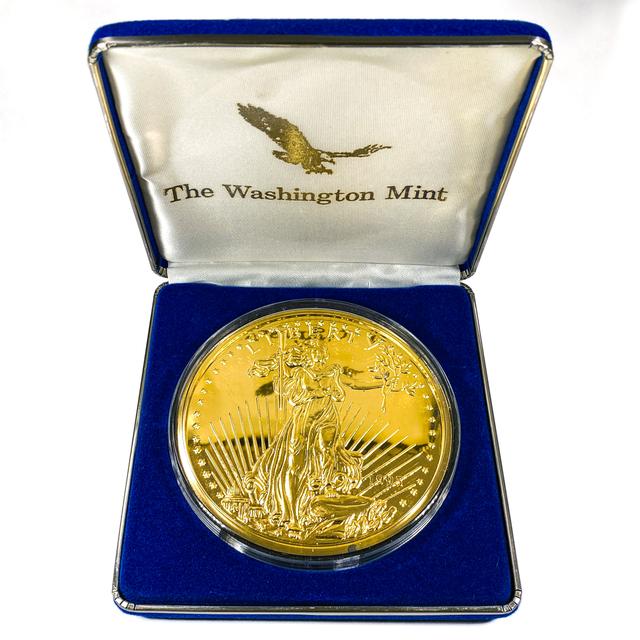 1995 1/2 Lb. Gold Plated Eagle